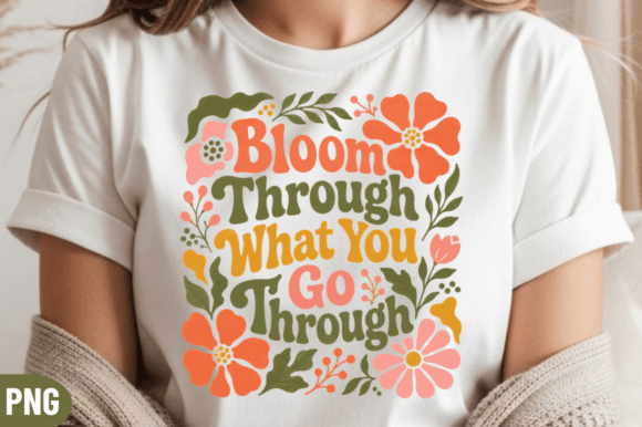 Bloom Through What You Go Through: Elevating Brand Narratives with Floral Sublimation Design