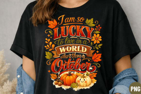 Elevate Your Designs with October PNGs