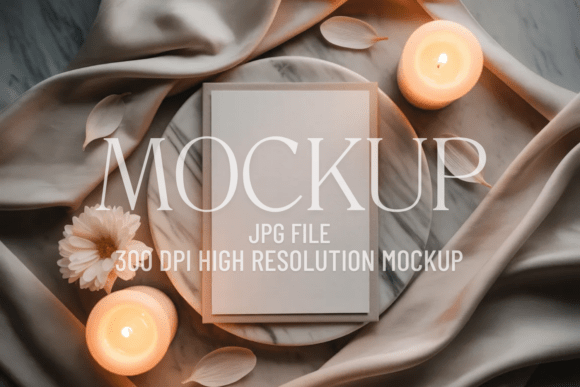 Elevating Your Brand with a Premium Wedding Stationery Mockup