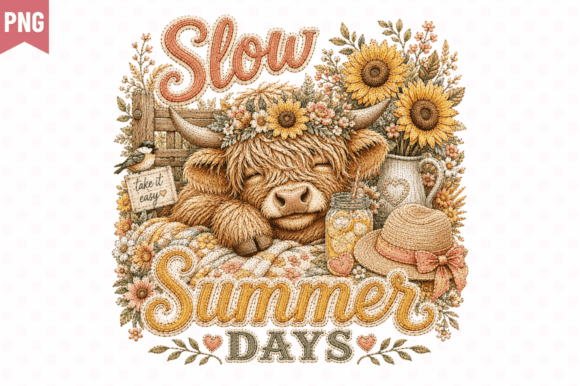 Slow Summer Days Faux Yarn PNG Design: Avoiding Common Sublimation Pitfalls