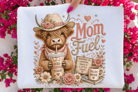 Unleashing Creativity with the Mom Fuel PNG T-Shirt Design