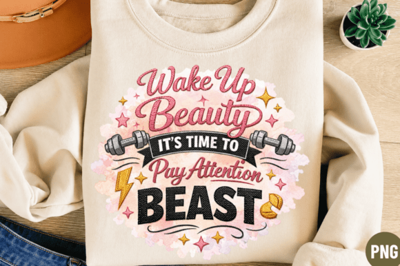 Unleashing Creativity with the Wake Up Beautiful Beast PNG T-Shirt Design